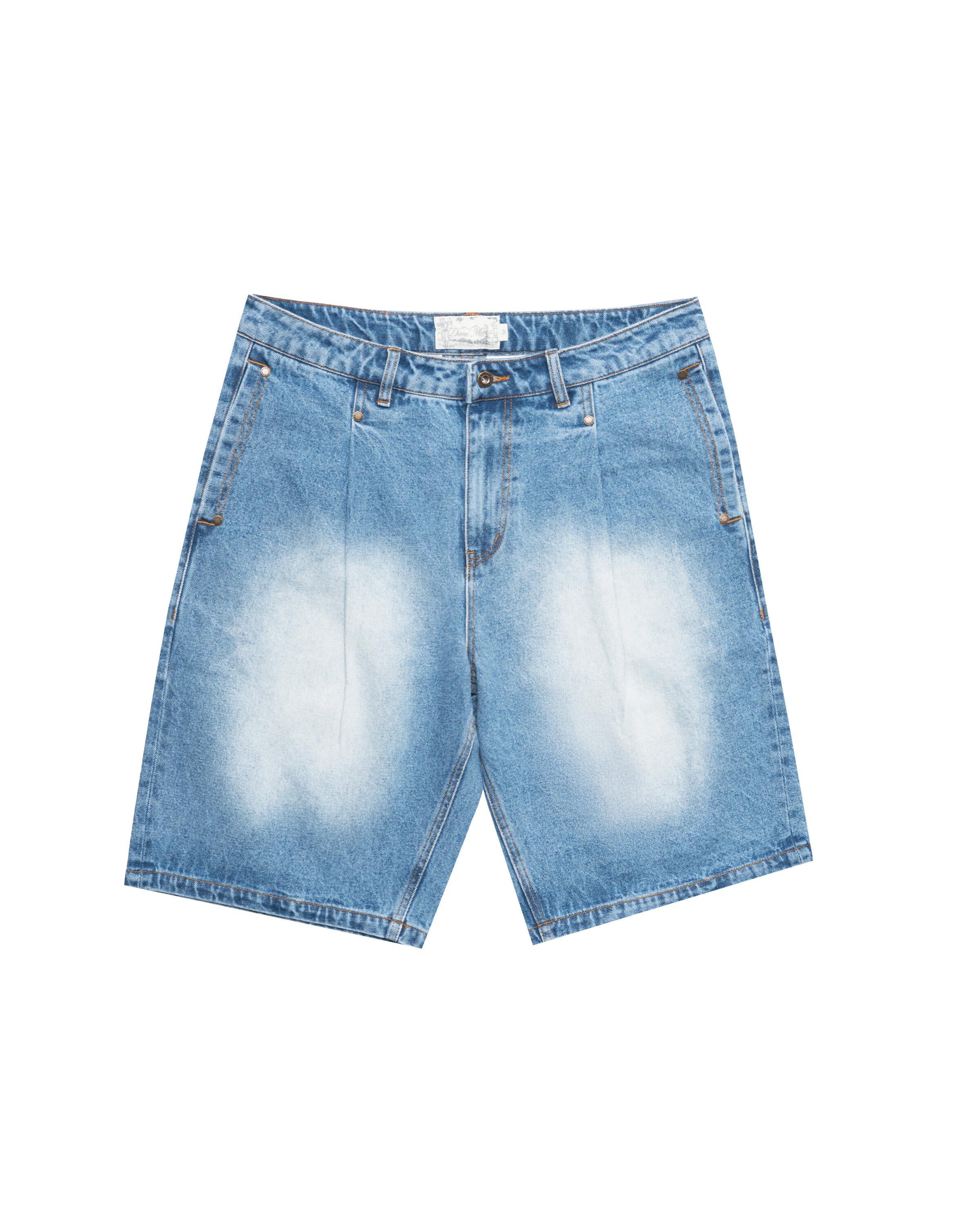 Dime Pleated Denim Shorts | DIME2SP2514BLU | AFEW STORE